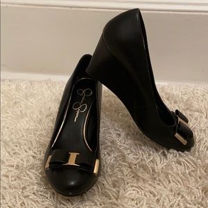 Jessica Simpson wedge heels
